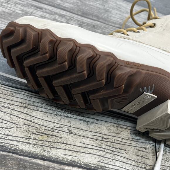 Wolverine Torrent Waterproof Duck Boots Ivory Womens US 11M. Used. {65}. - Picture 13 of 14